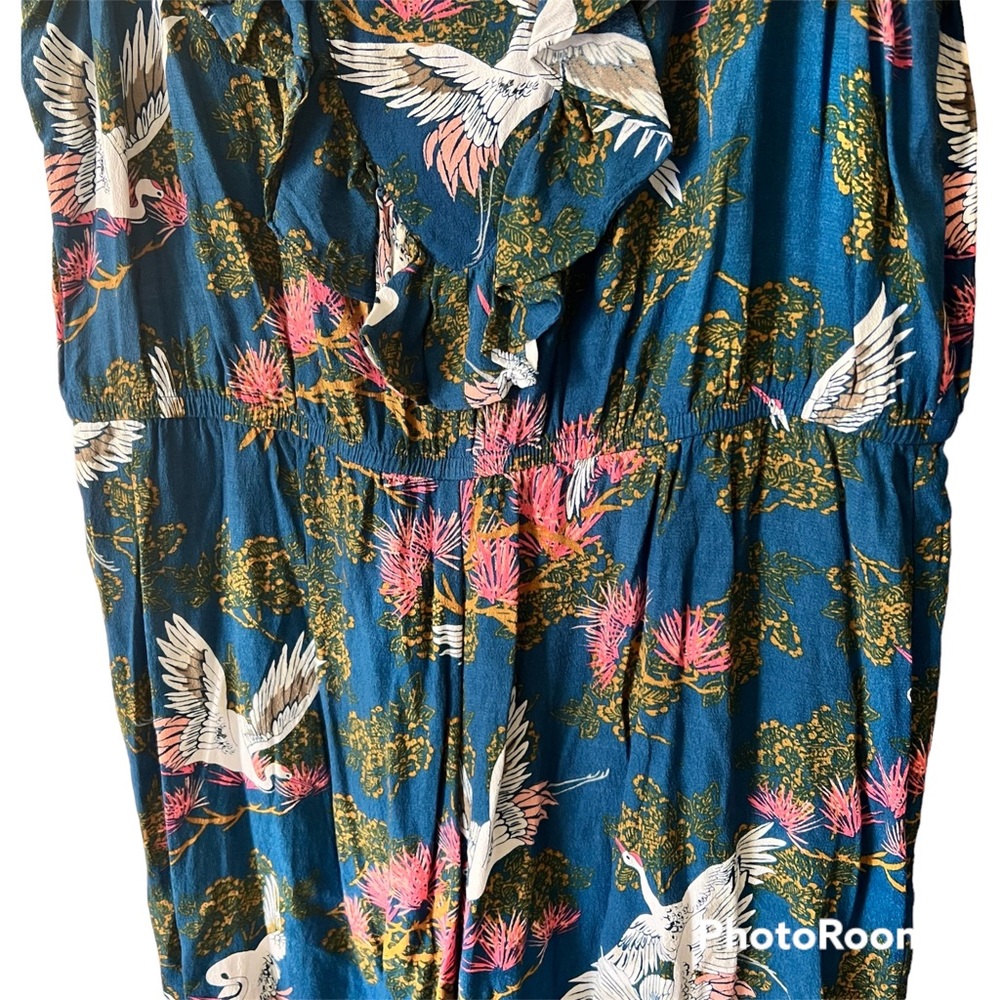 Express Floral Romper Womens Size L - Picture 3 of 4